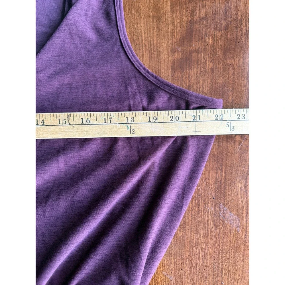 Old Navy Active Jumpsuit Womens Burgundy Breathe On Sleeveless Wrap XL - Picture 5 of 7